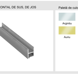 Profil orizontal de sus, de jos - Sistem EKO