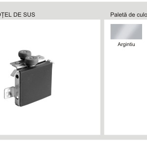 Profil orizontal pentru sticlă - Sistem OTEL