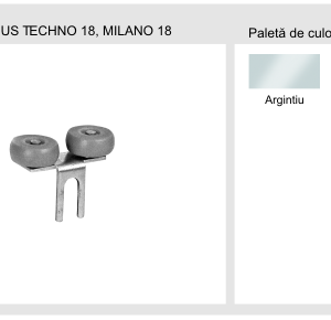 Rotilă de sus Techno 18, Milano 18 - Sistem PROFI 18