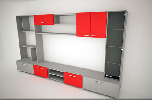 Living vedere frontala 3D